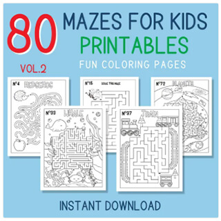 Printable Maze sheets